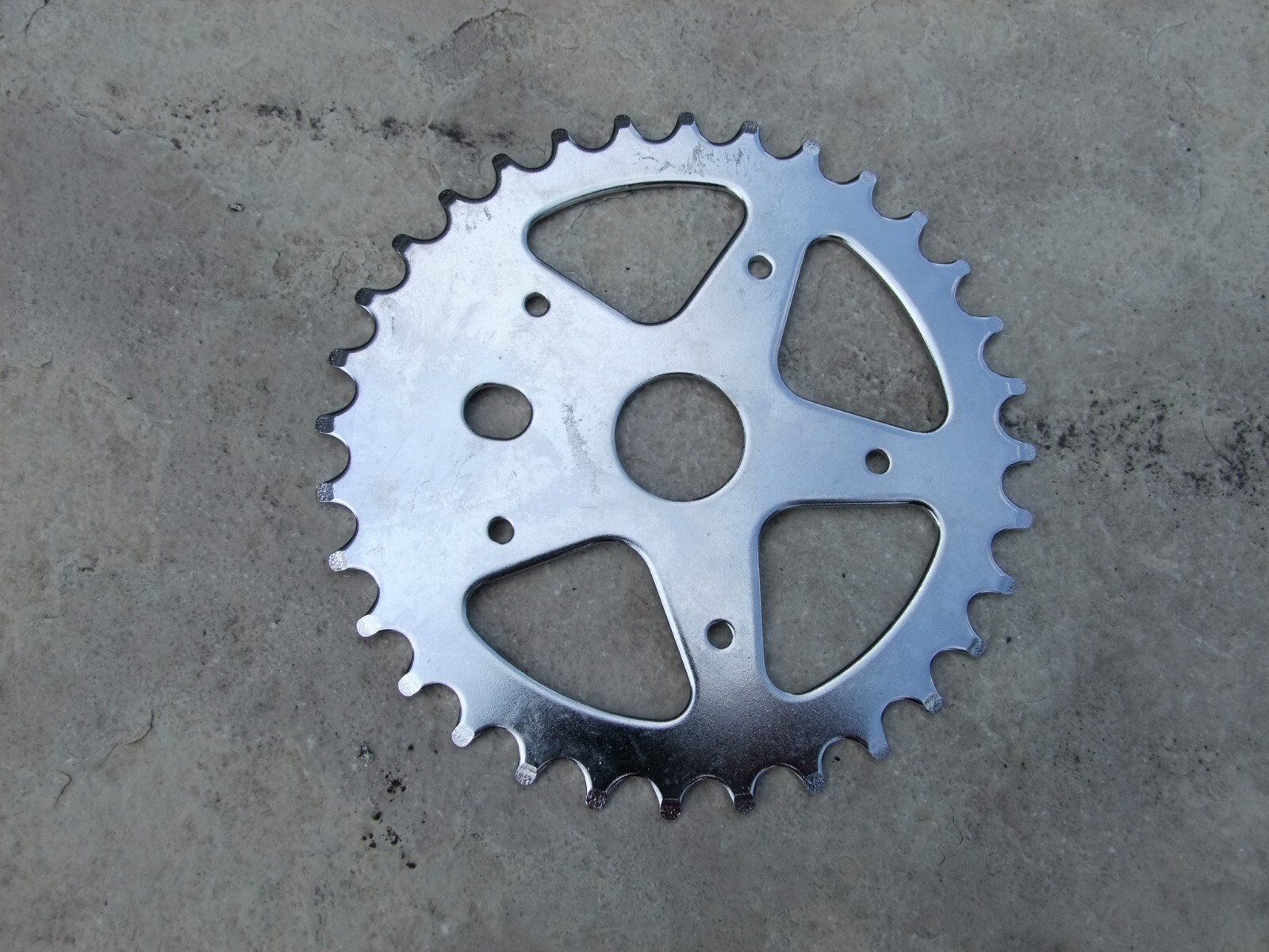 Steel 32T Chainring for BMX Bicycle, Silver