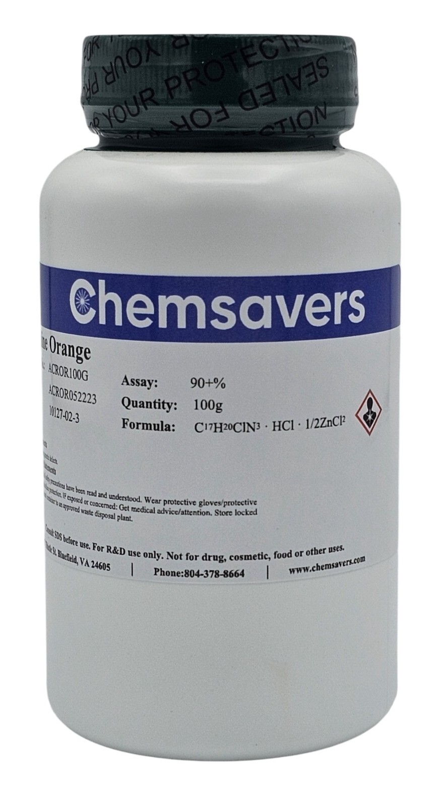 Acridine Orange, 90+%, 100g