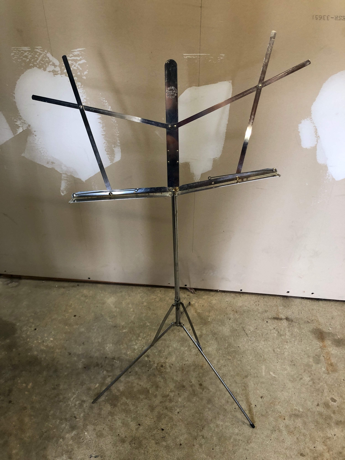 Hamilton Folding Compact Stainless Steel Music Stand