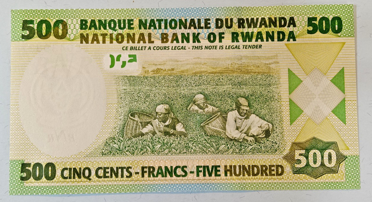 Rwanda 2008 - 500 francs UNC