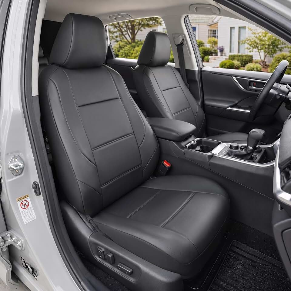 GIANT PANDA Front Seat Covers for Nissan Rogue Altima Sentra Versa Kicks