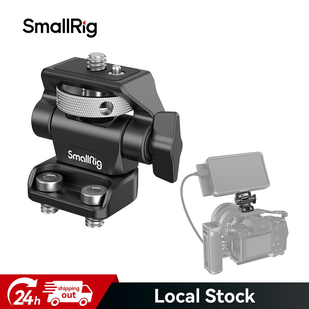 SmallRig Monitor Mount Swivel 360° and Tilt 180° Adjustable fr 5" and 7" Monitor