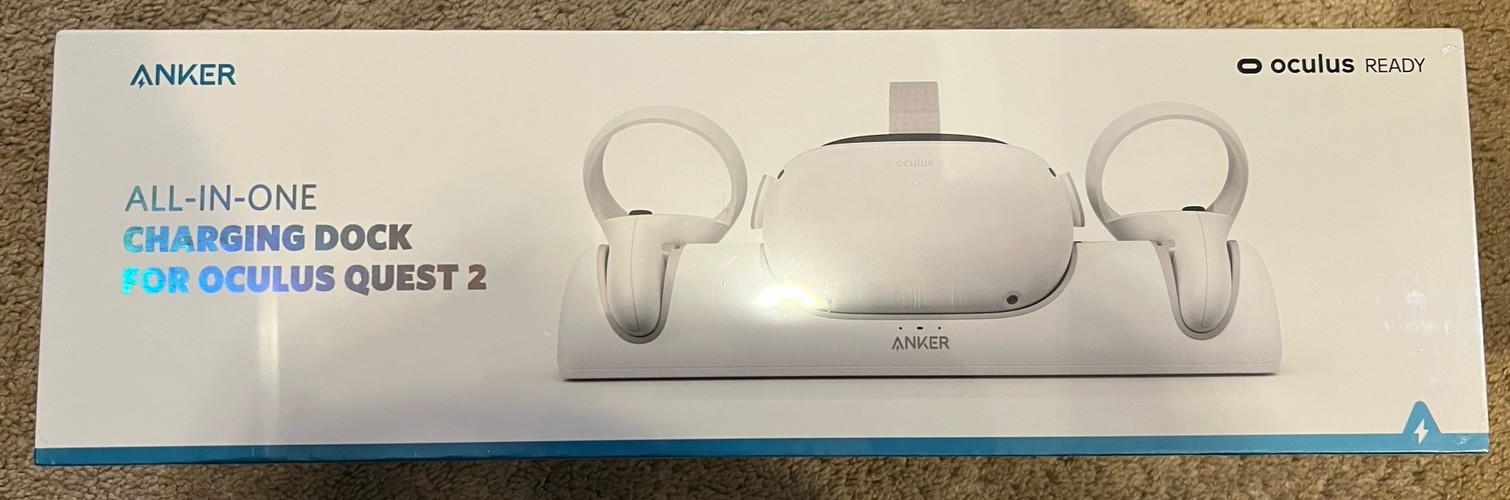 Oculus Quest 2 Charging Dock Anker Y10101211 NIB