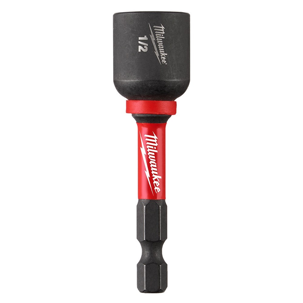Milwaukee 49-66-4537 SHOCKWAVE 2-9/16 in. Magnetic Nut Driver 1/2 in.