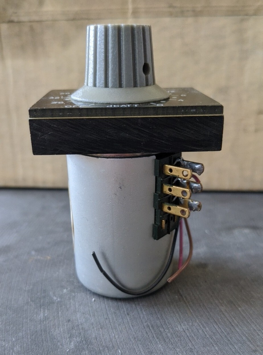 Tech Lab Inc. Attenuator Type PK-322 Imped 600 POT. Used & UNTESTED.