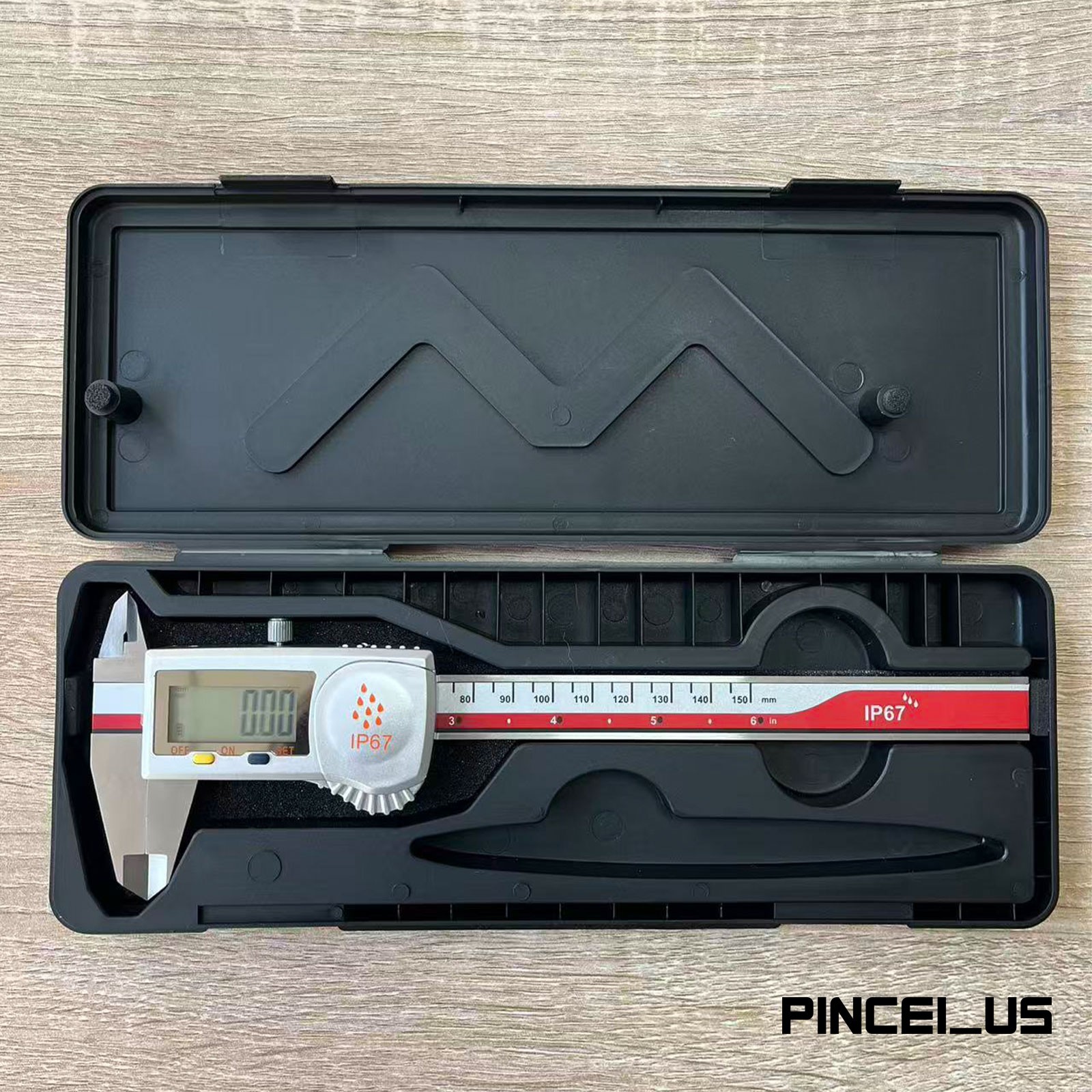 MY-607-300 Industrial 0-300mm IP67 Absolute Origin Electronic Digital Caliper