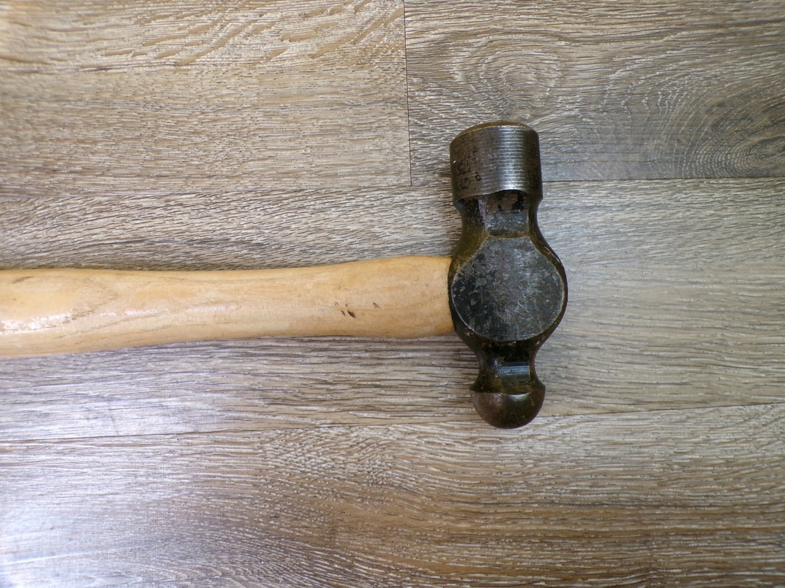 Ball Peen Hammer Wood Handle 15.5" Long - Solid!