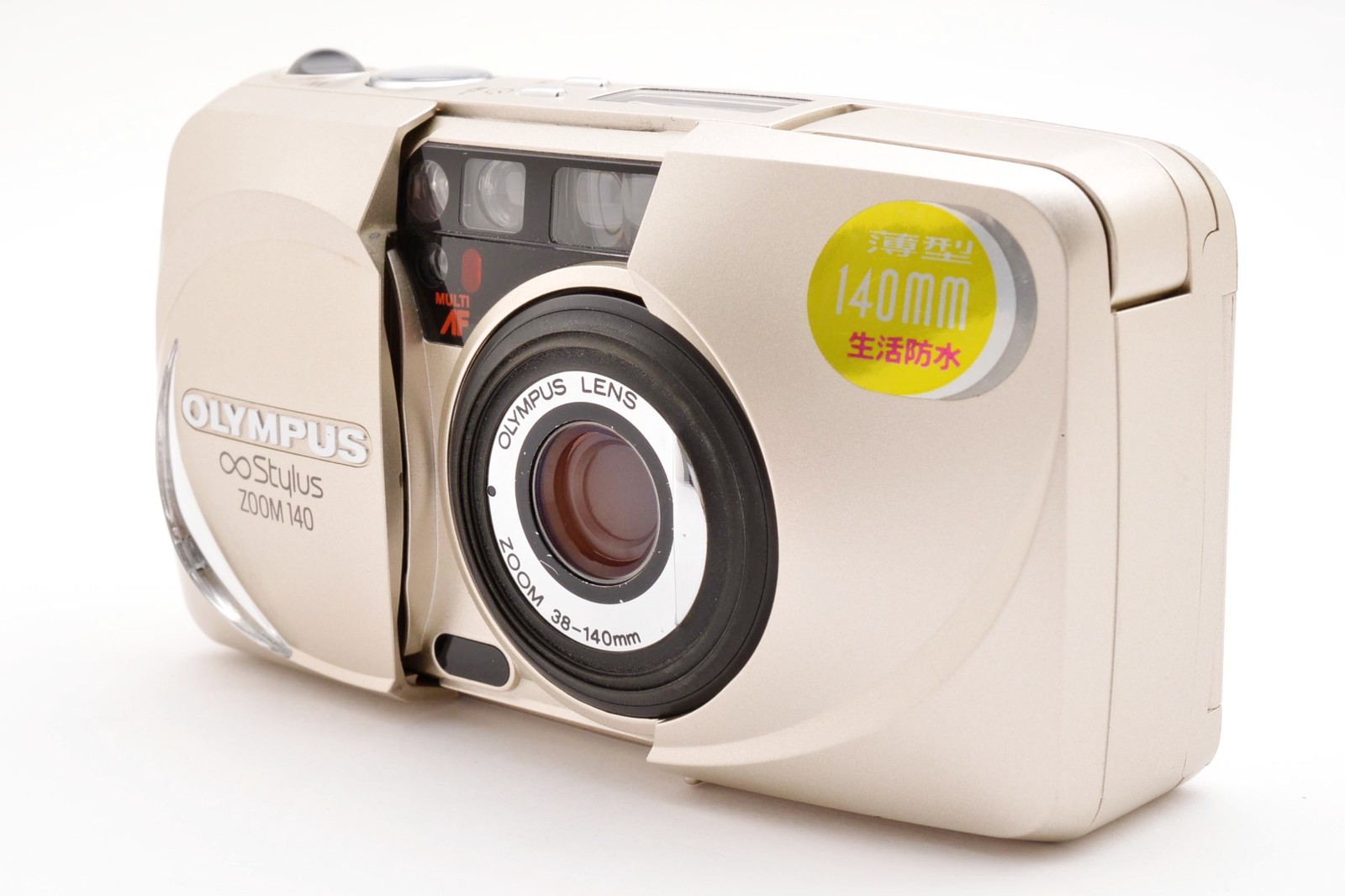 ⏯️ *N MINT* OLYMPUS Infinity Stylus Zoom 140 mju 35mm Point & Shoot Camera JAPAN