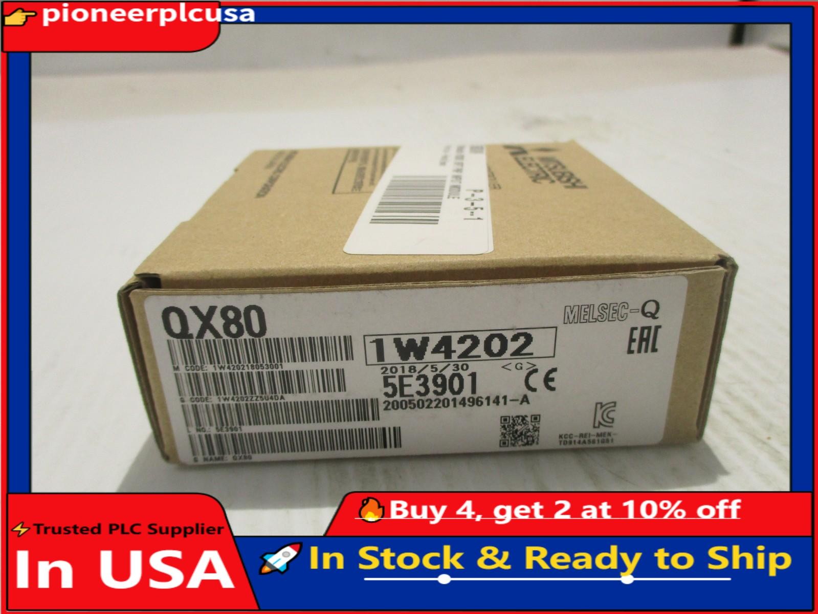 NEW MITSUBISHI QX80 PNP INPUT MODULE 16 POINT