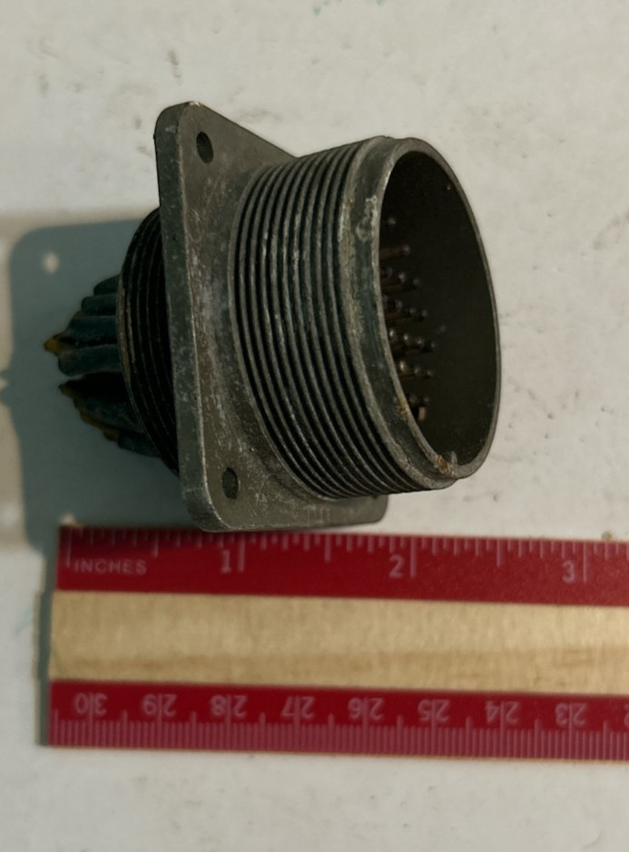 1960S-80S NASA SPACE PROGRAM UNIDENTIFIED CONNECTOR WITH WIRES CUT A