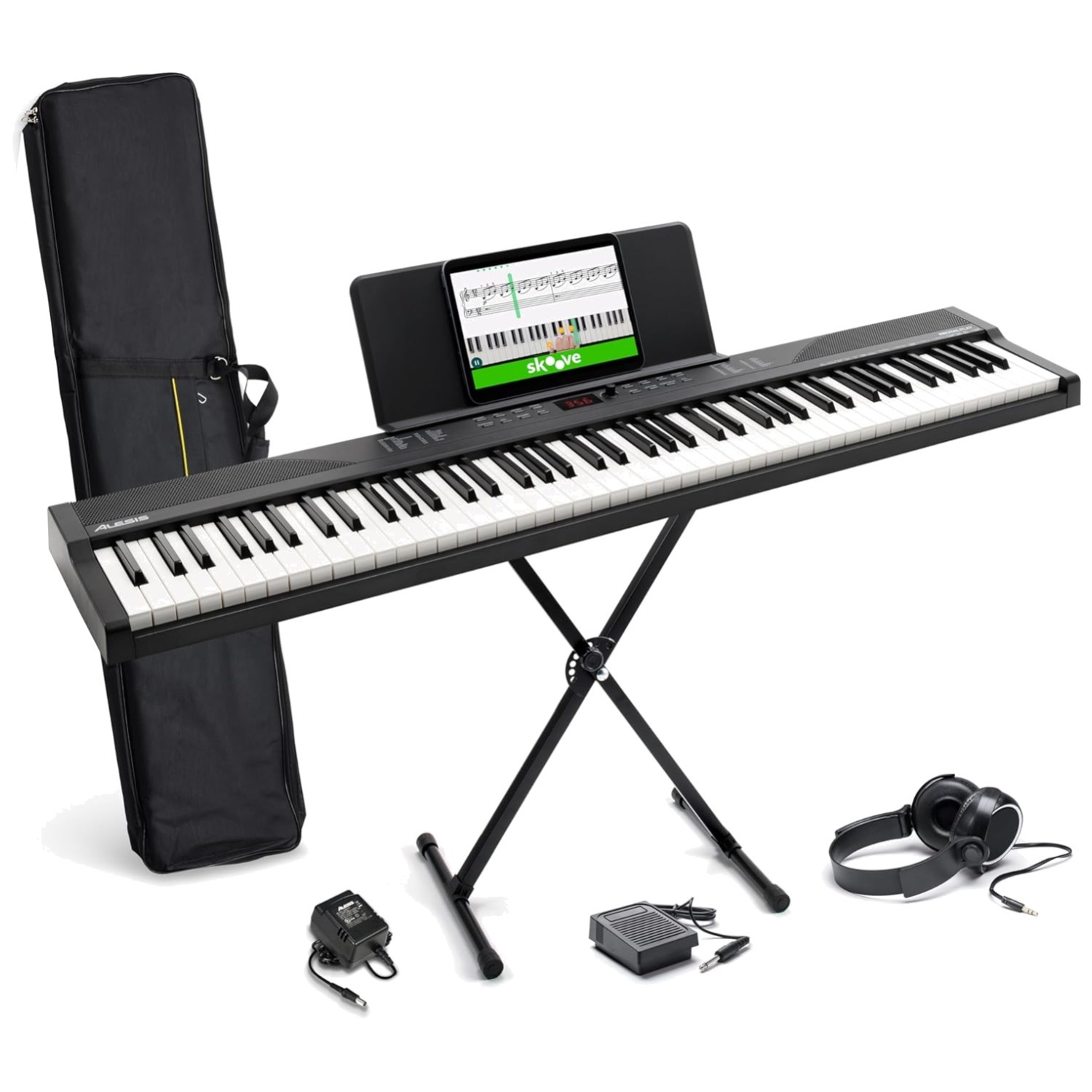 Complete Bundle: 88-Key Keyboard with Accessories