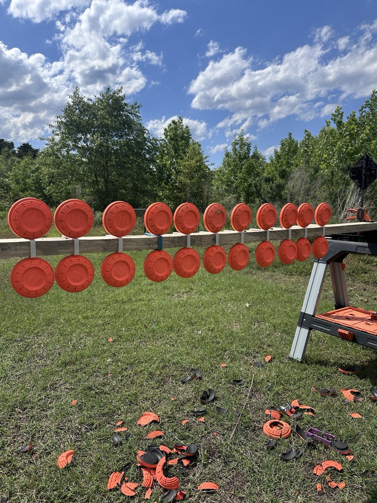 Skeet Clay Pigeon Target Holder for 2x4 Wood *10- Pack*