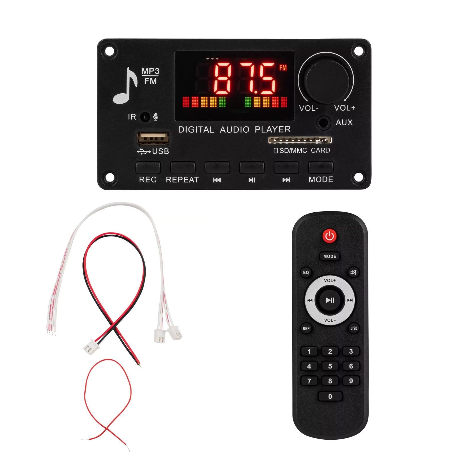 1set 2*40W Amplifier Decoder Board BT 5.0 Lossless Audio Transmission&Decoding