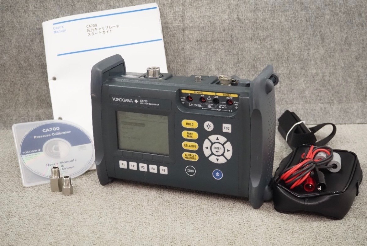 YOKOGAWA CA700 Pressure Calibrator RANGE 3,500 kPa–4,500 kPa MAX