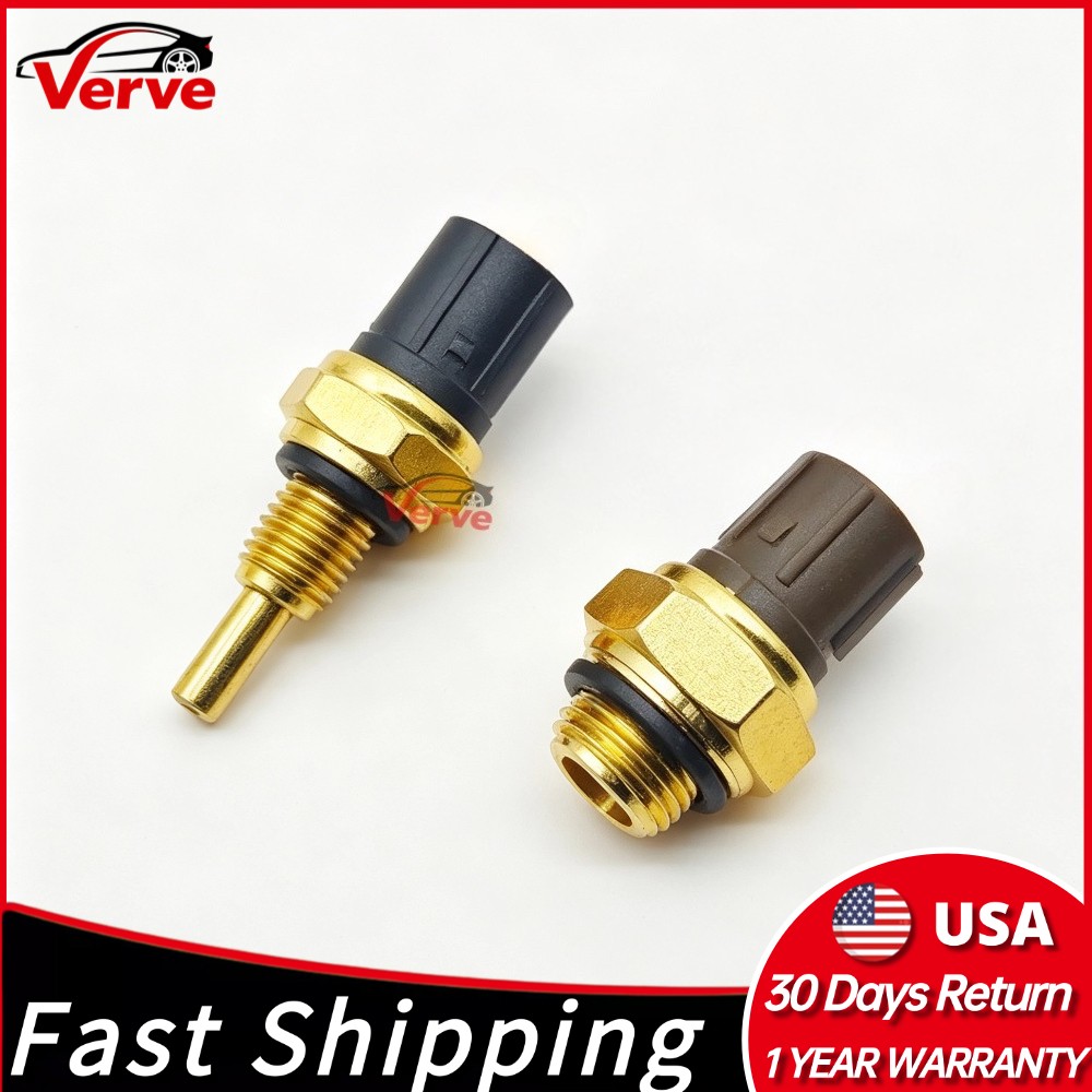 NEW 2Pcs Fan Switch & Coolant Temp Sensor for Honda Accord CR-V Civic 1992-2005
