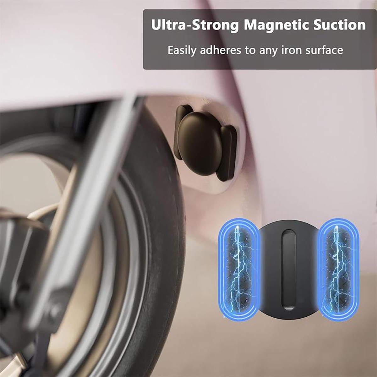 GPS Tracker for Vehicles Hidden Car Tracking Device Compatible with iPhone iOS
