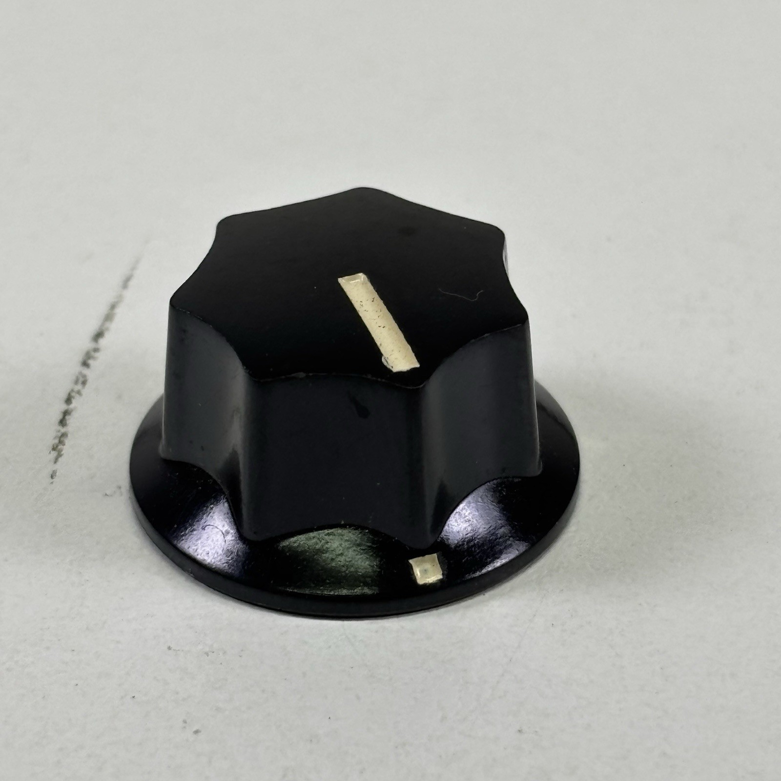 VTG Seven-Point Heptagon Pointer Knob .5" Made In Japan for Ham Radio 1/4" Shaft