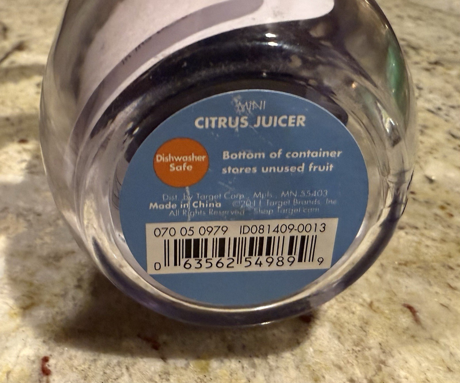 MICHAEL GRAVES DESIGN Mini Citrus Juicer **damaged** *sold AS IS*
