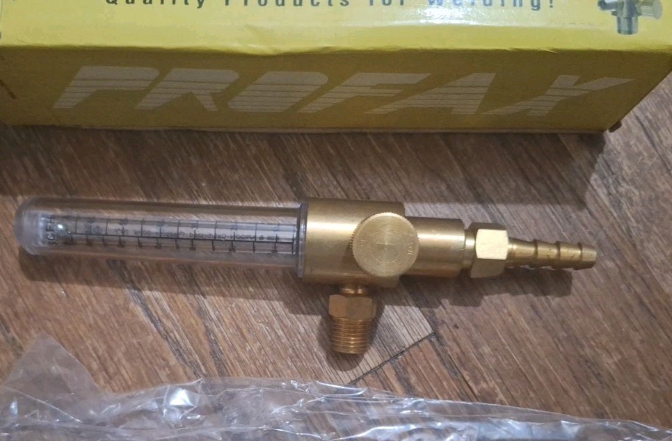 Profax Welding FM-060 Flowmeter Flow Range 0-60 SCFH Inlet Fitting 1/4" NPT