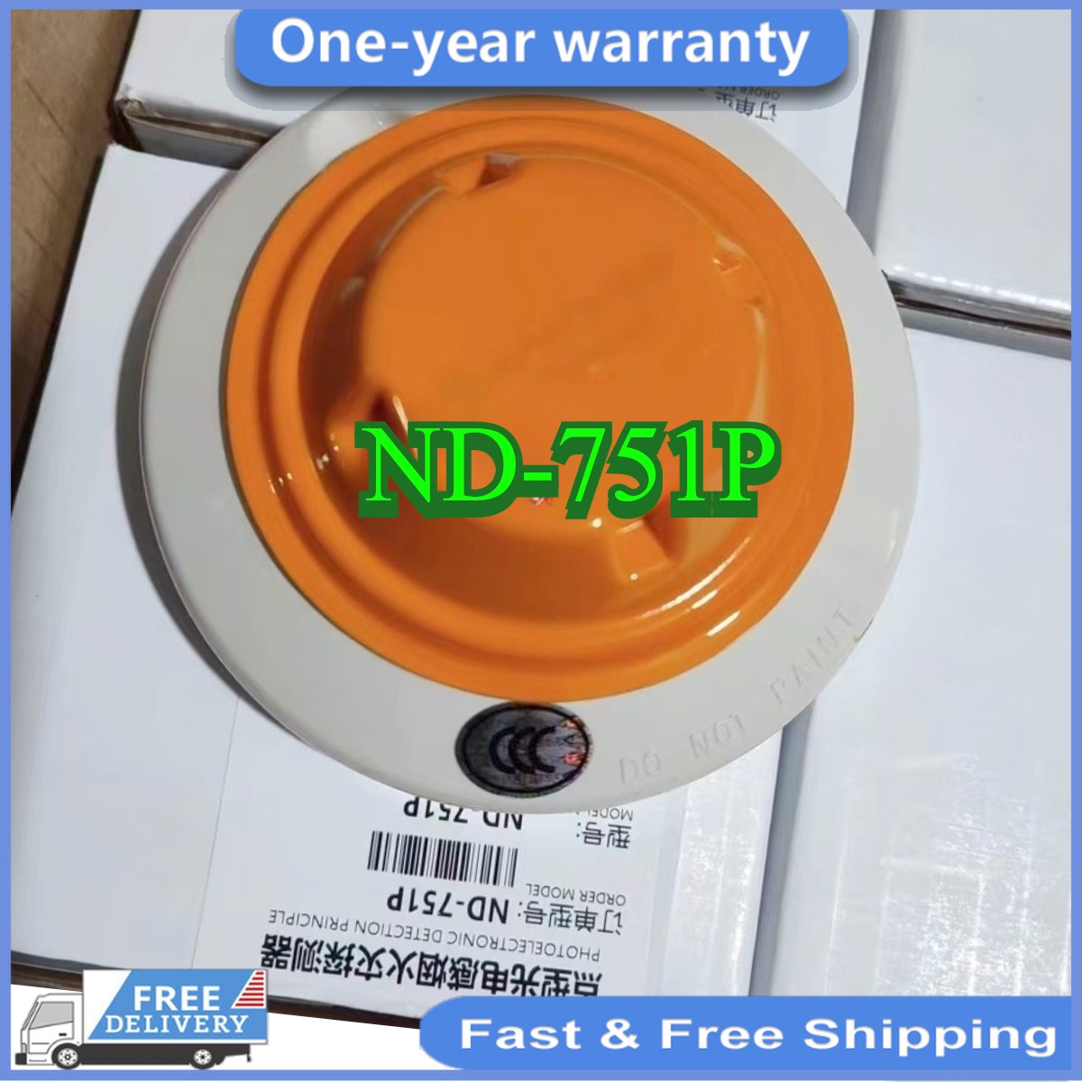 ND-751P 1PC NOTIFIER intelligent photoelectric smoke detector Fast Shipping