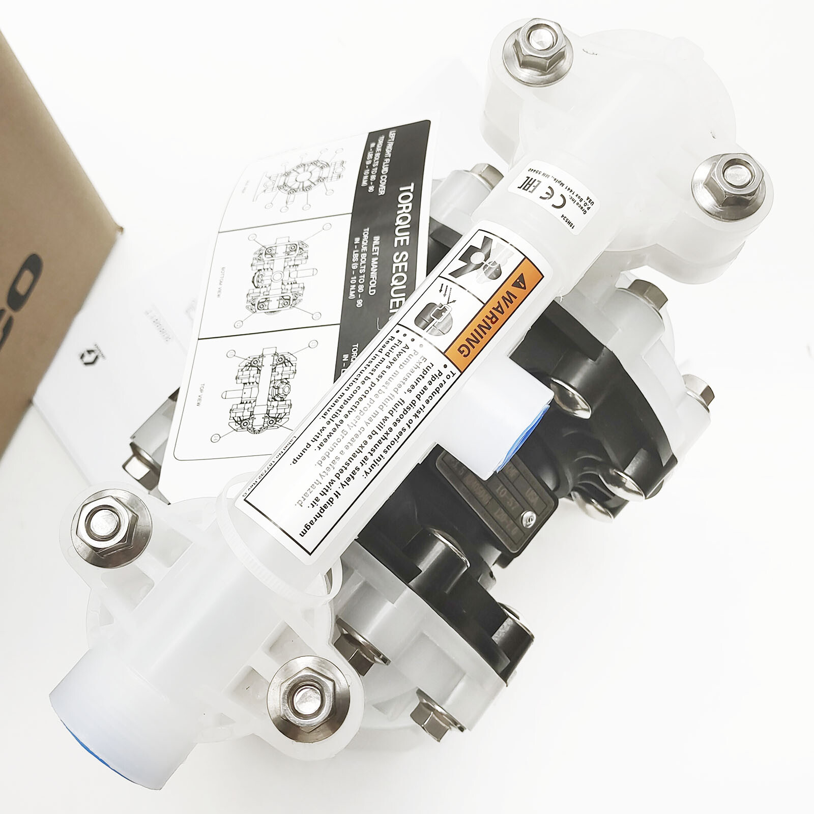 Graco Husky 515 Double Diaphragm 1/2" Pump - Part # D52966
