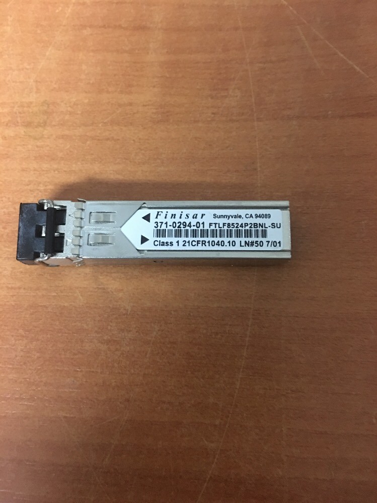 Finisar FTLF8524P2BNL-SU 4Gb SFP Tri-Rate Fiber Channel 850nm SW SUN 371-0294-01