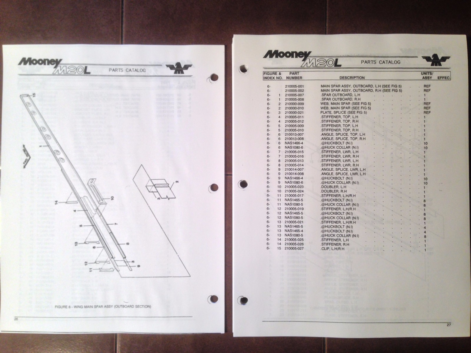 Mooney M20L Parts Manual