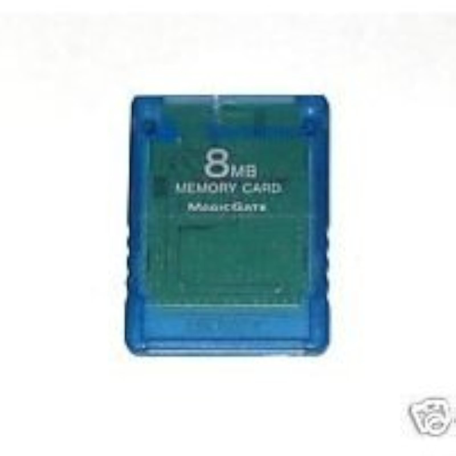 Sony OEM PlayStation 2 Memory Card 8MB Blue Very Good 0Z