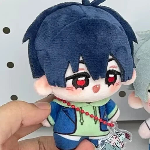 Alien stage Anime ivan till 10cm Cosplay Plush Doll Stuffed Toy Pendant Gift