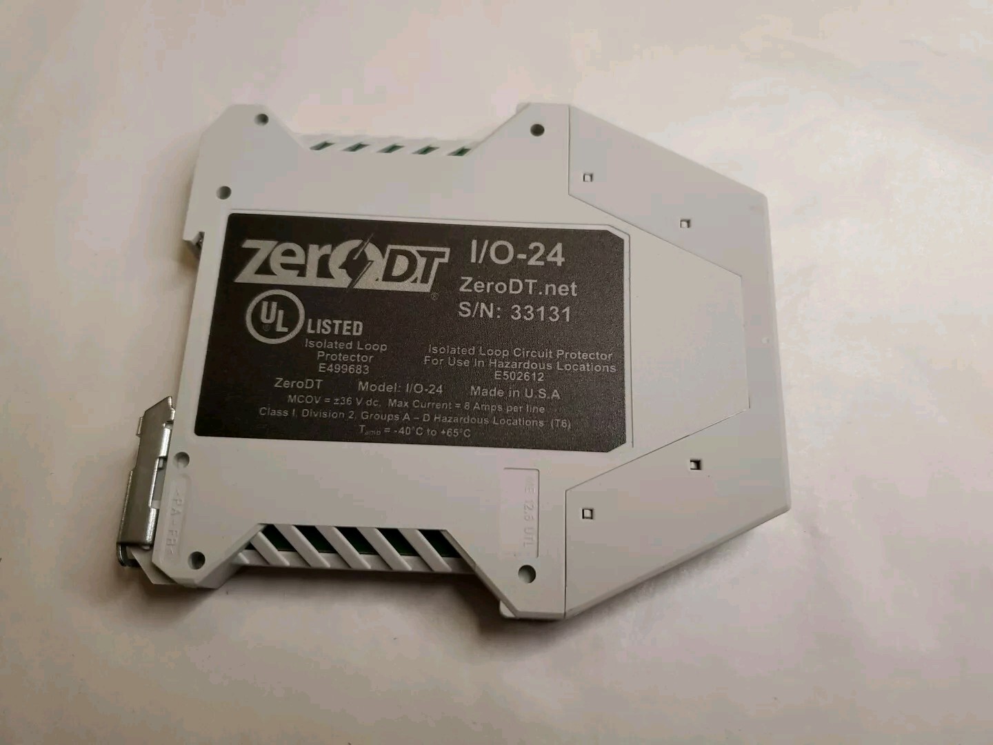 ZeroDT I/O-24 din Rail Surge Protector