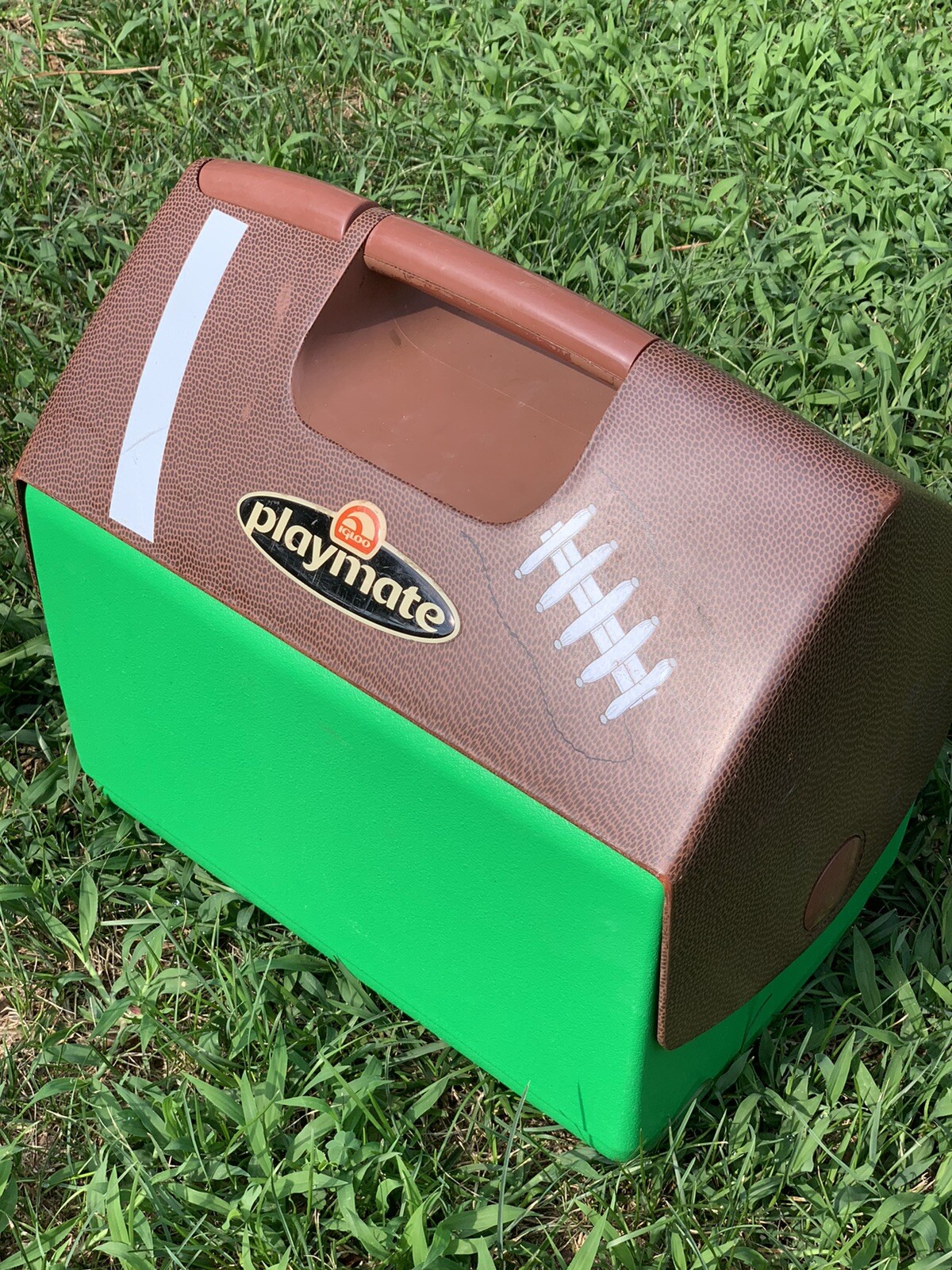 Vintage Rare IGLOO Playmate Football Cooler Ice Chest NFL Sports Tailgate Style