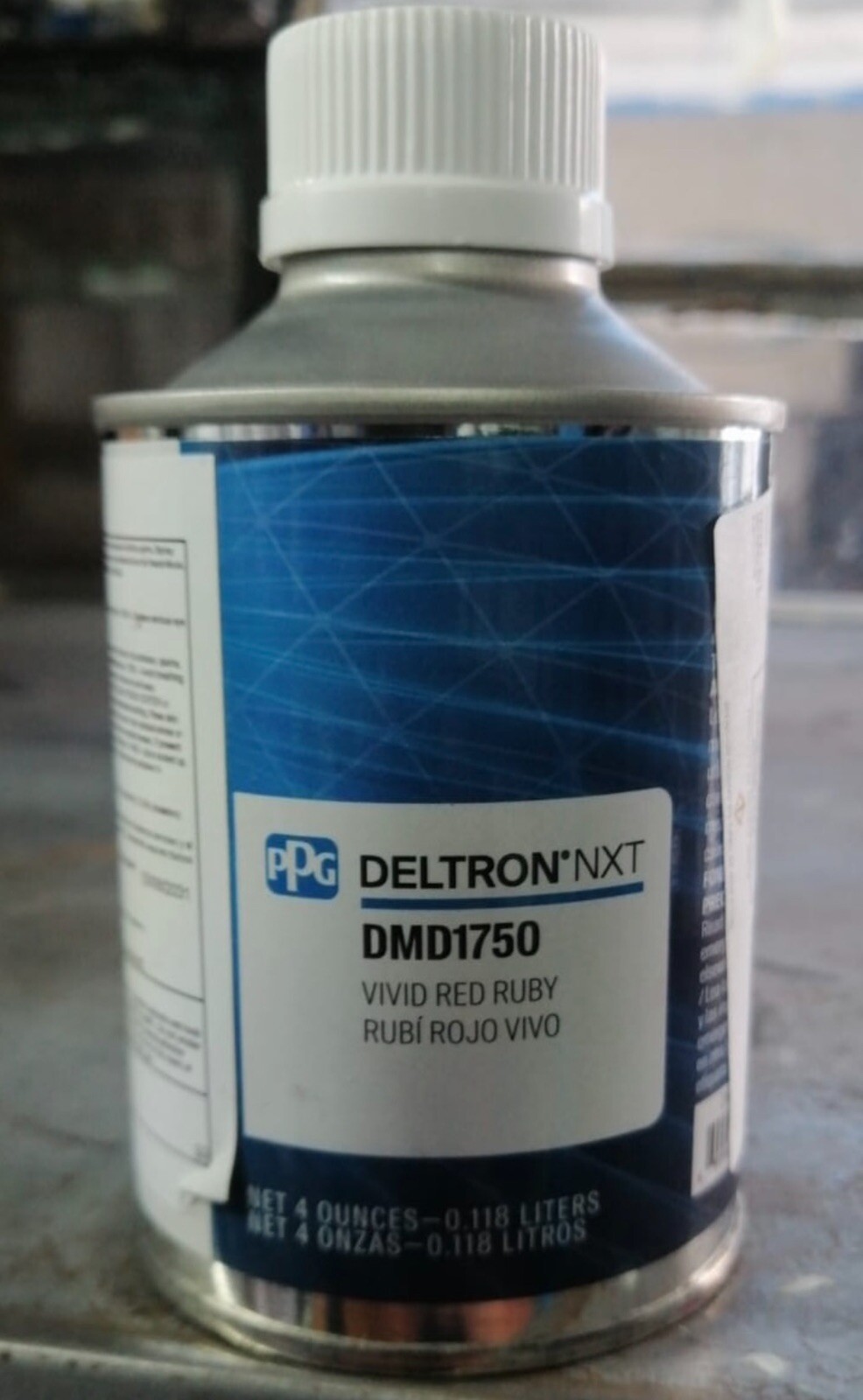 PPG Deltron DMD1750 4 Oz Vivid Ruby Red Replaces VM4350- FREE SHIPPING!