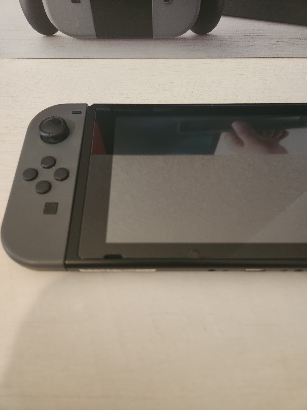 Nintendo Switch 1 Console V1 HAC-001 Gray Joy-Cons with Accessories