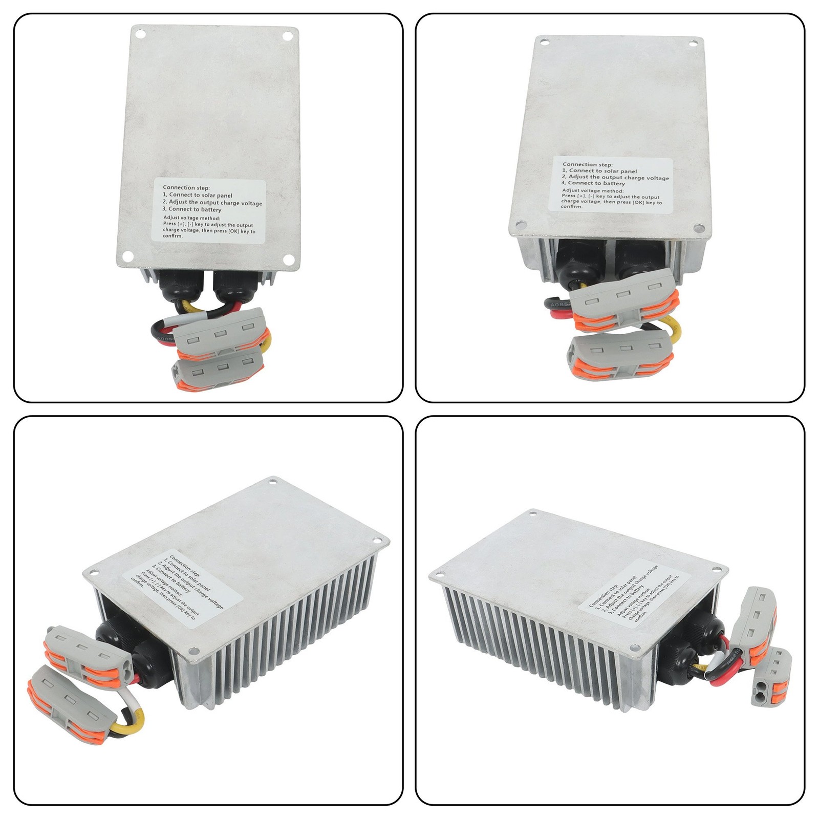 High Power MPPT Solar Controller 400W 24-85V Boost Backlight Display Waterproof