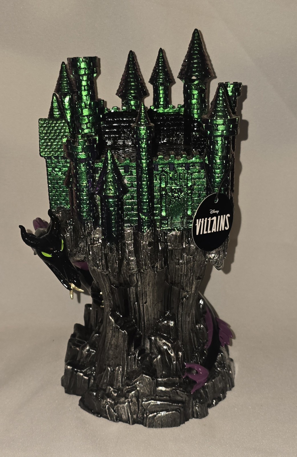 Bath & Body Works Villians Collection Maleficent Dragon Castle CandleHolder New
