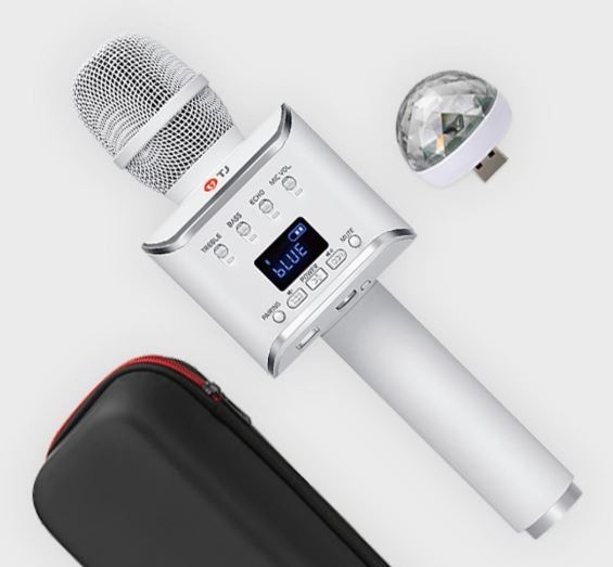 TJ TMB-10 Karaoke Bluetooth Wireless Microphone Speaker Home Singing Mic