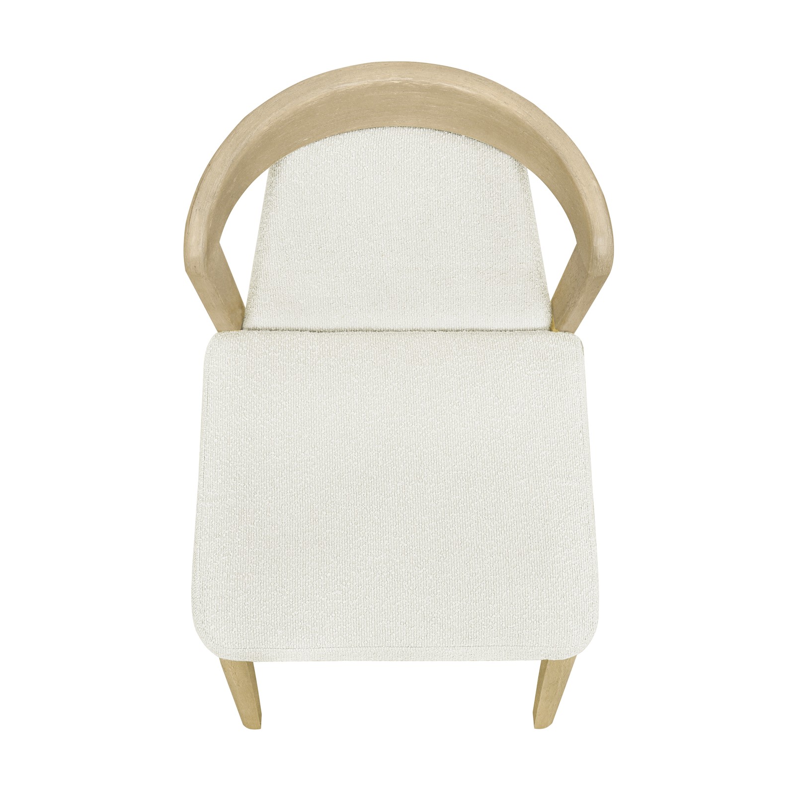 Upholstered Backrest Armless Dining Chairs