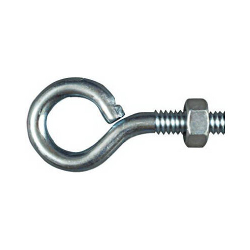 National Hardware N221-085 Eye Bolt, Zinc, 1/4 x 2 In. - Quantity 20