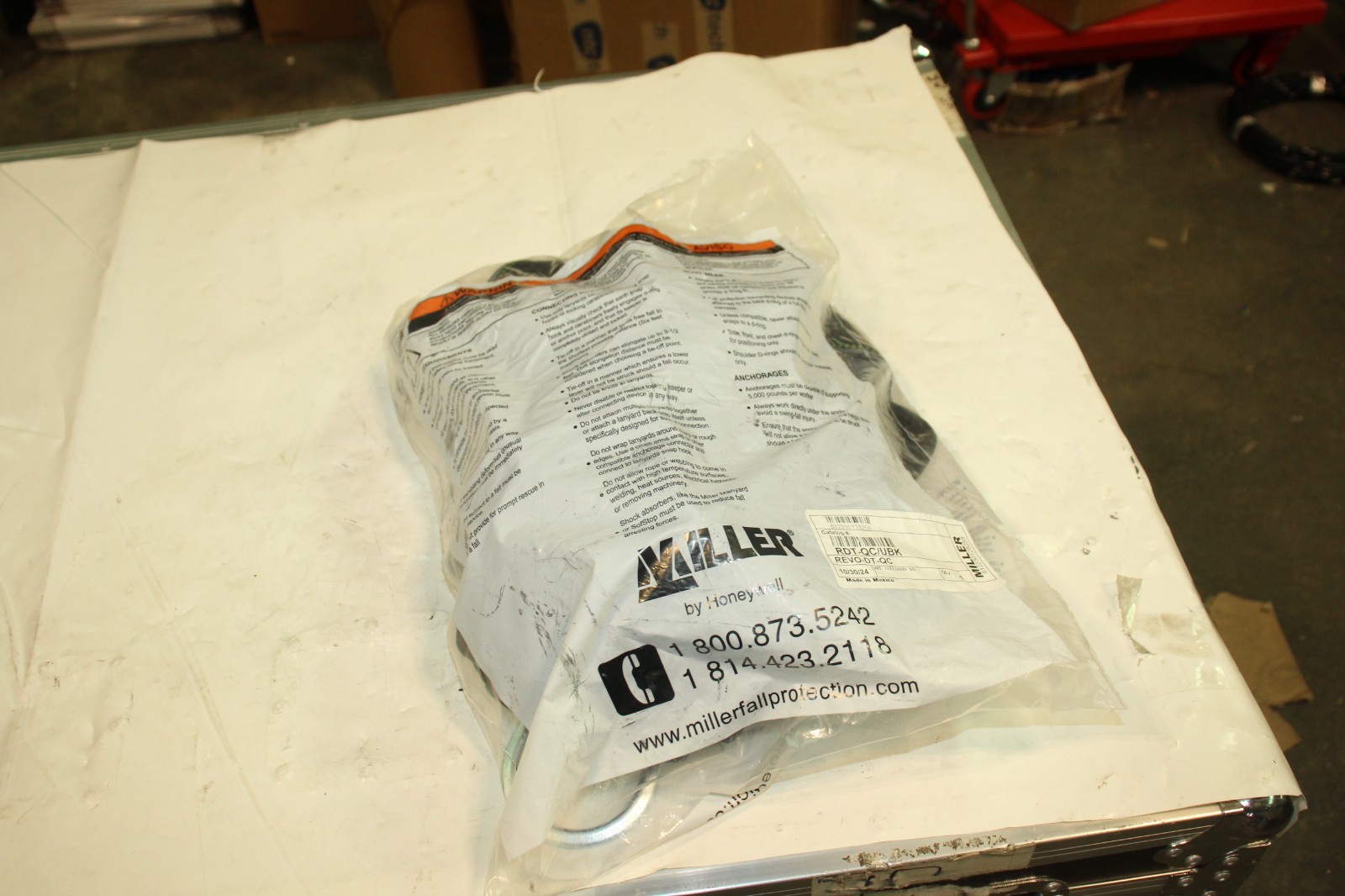 Miller Revolution Harness with Dualtech Webbing RDT-QC/UBK