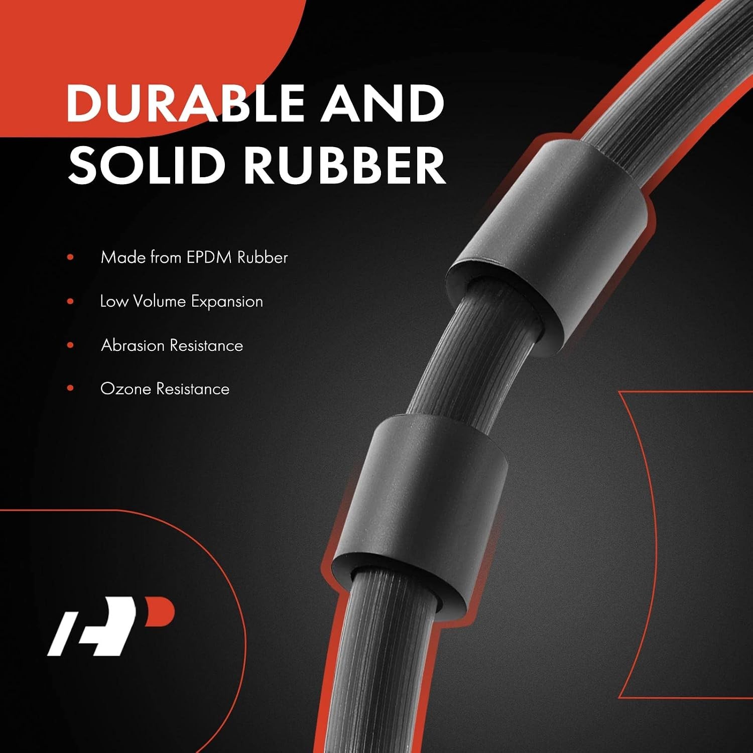 A-Premium Front Driver or Passenger Brake Hydraulic Hose Compatible with Select