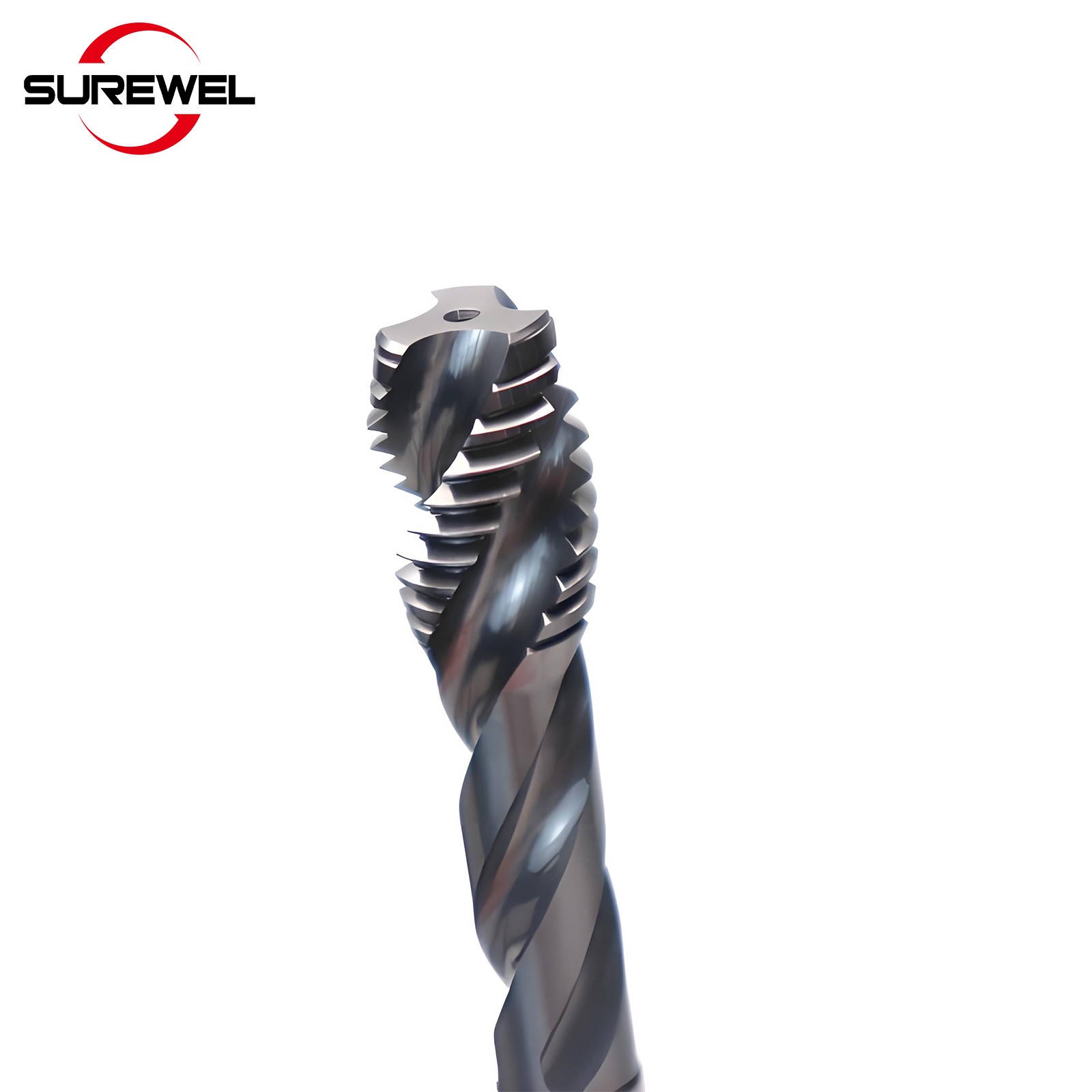 1PCS HSSE Spiral Fluted Taps Drill Set Threading Tools for Machine Metal M3-M18