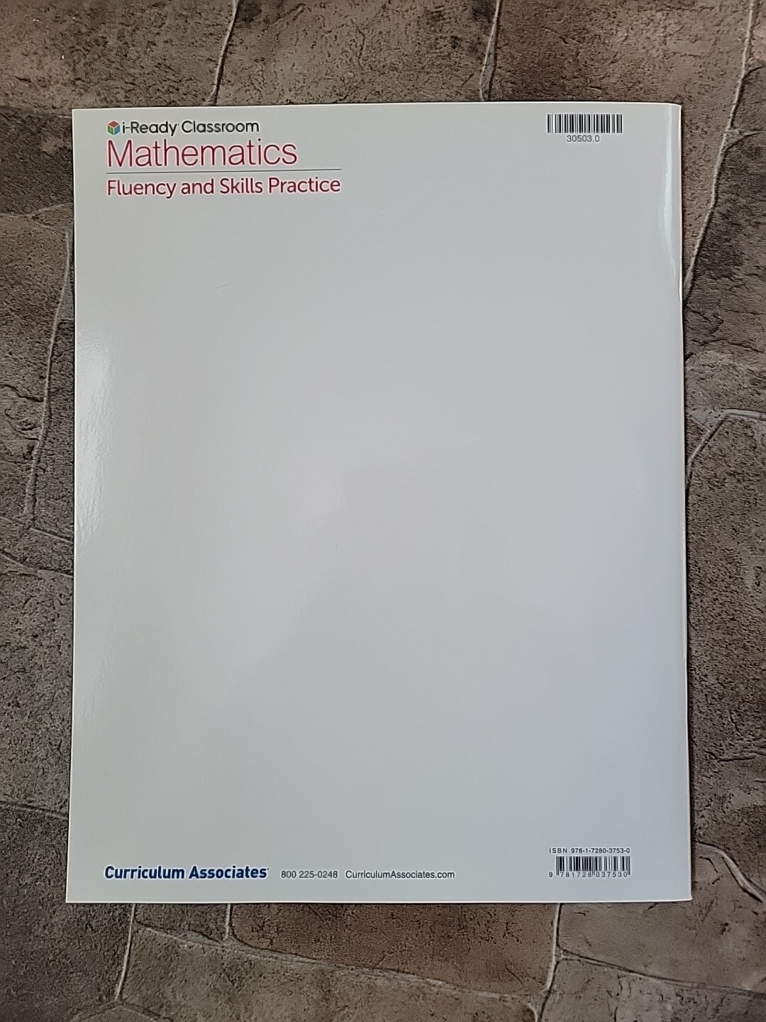 i-Ready Classroom Mathematics Grade 1, Fluency & Skills Practice, 2021