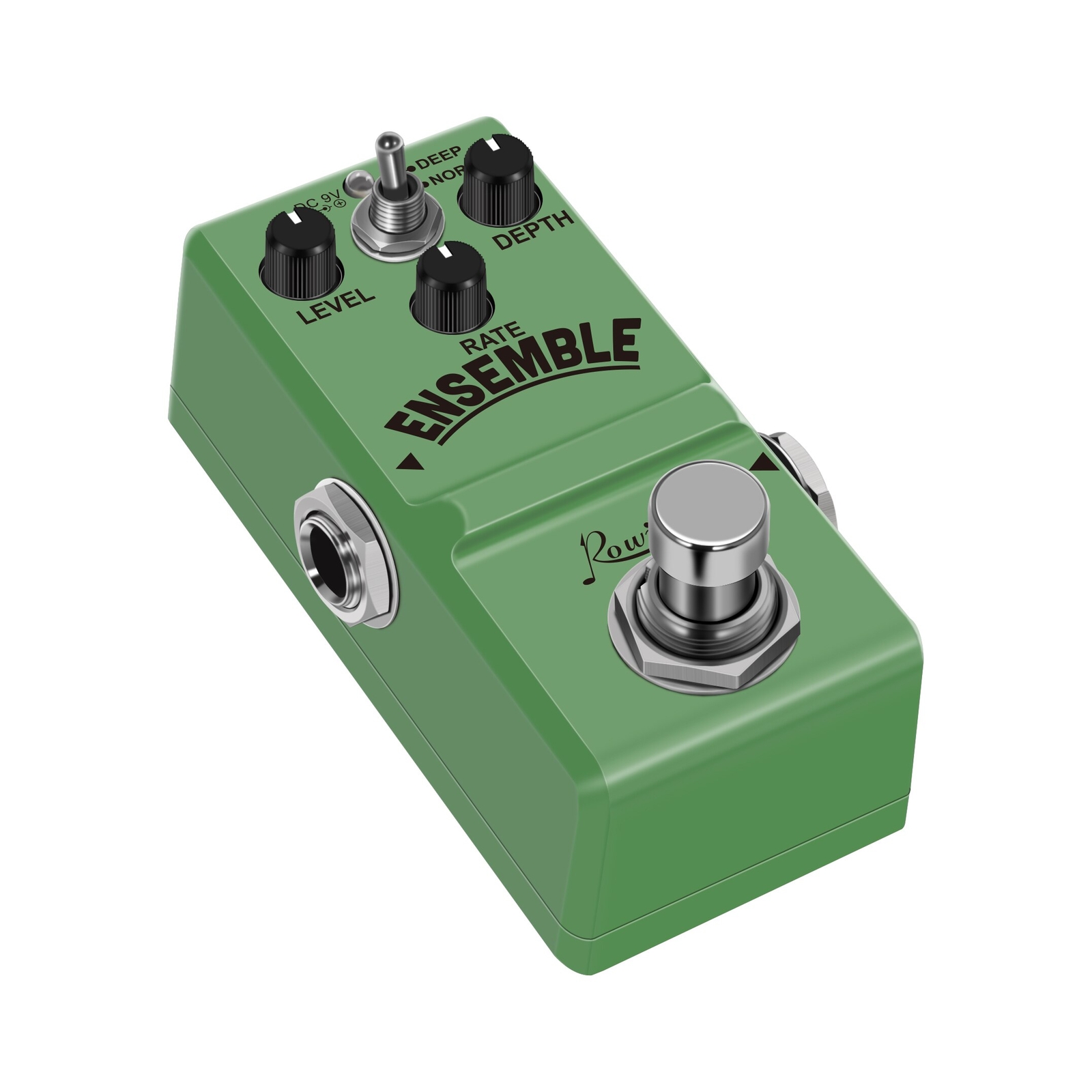 Green True Bypass Mini Classic Analog Chorus Guitar Effects Pedal/Knob Switch