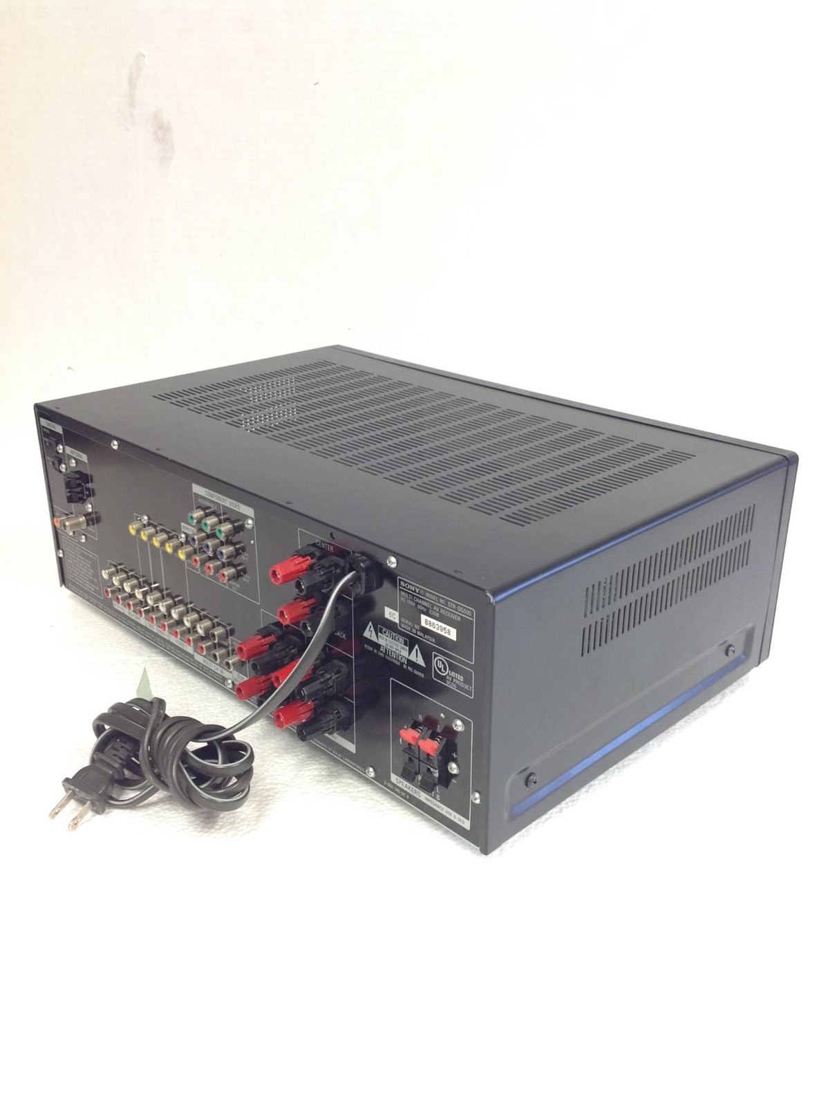 Sony STR-DG500 Digital Audio/Video Control Center 220W, No Remote, WORKING