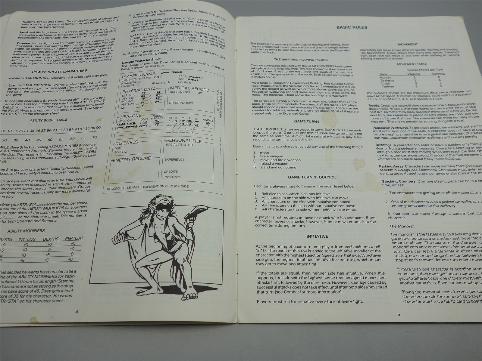 Star Frontiers Roleplaying: Alpha Dawn - Basic Game Rules (TSR)