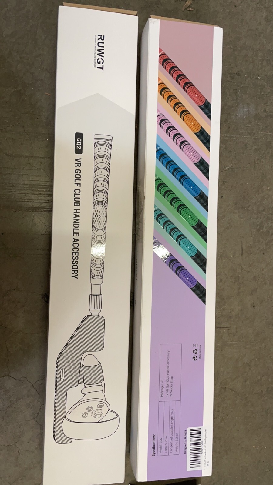 Random Color VR Golf Club Handle Accessories Compatible with Meta/Oculus Quest 2
