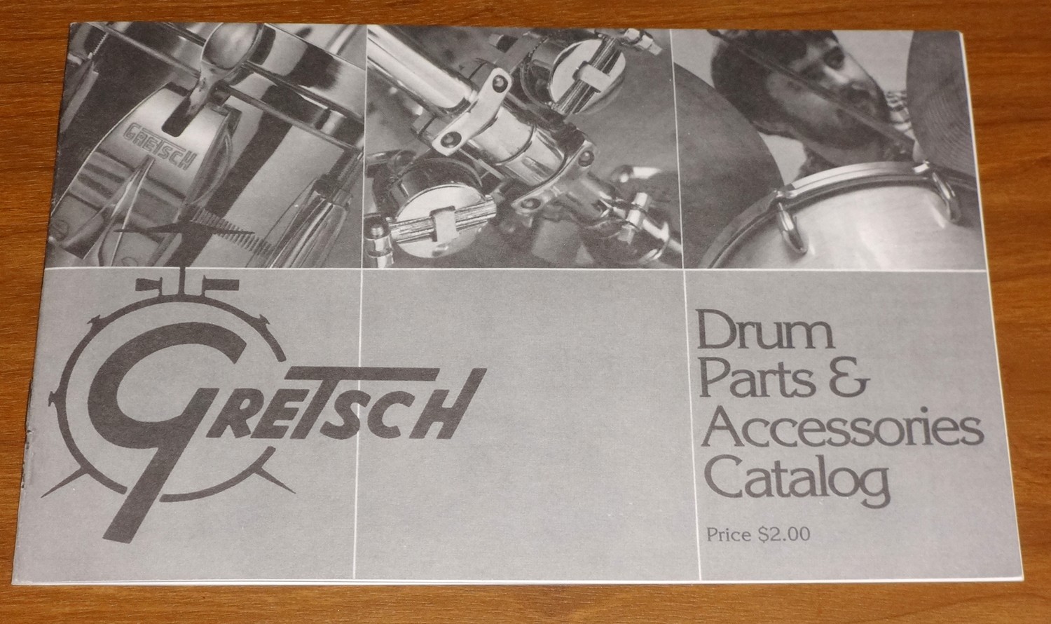 Gretsch 1983 Drum Catalog with Parts Catalog