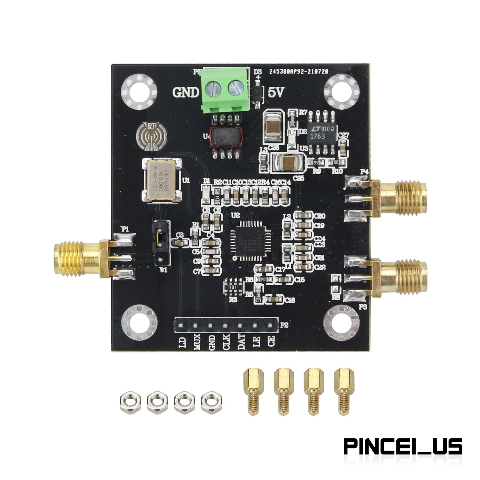 ADF4351 PLL Module Phase Locked Loop 35M-4.4GHz RF Signal Generator pc66
