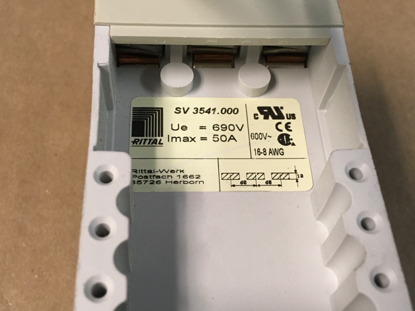 Rittal SV 3541 Component Adaptor SV3541.000 (KB)