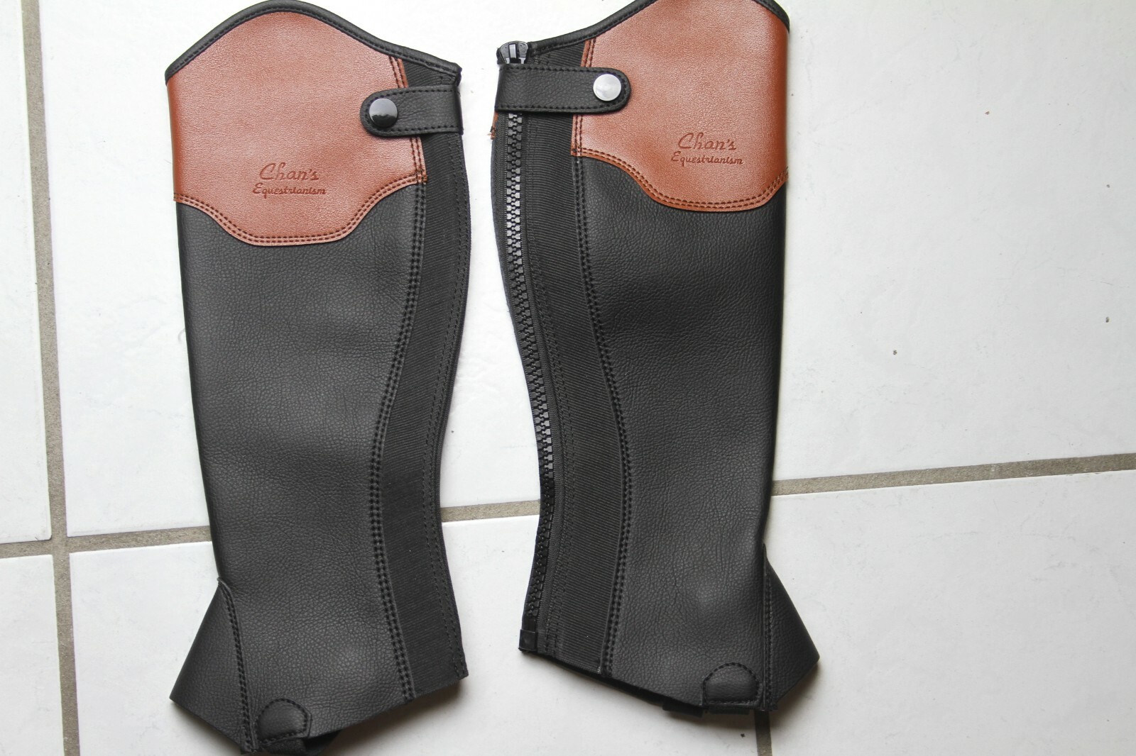 Horse Riding Half Chap Body Protector Lower Leg Gear for Children  XL